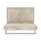 Armen Living Peridot 4 Piece King Bedroom Set in Natural Acacia Wood SETPEBDKG4A - alternate 2